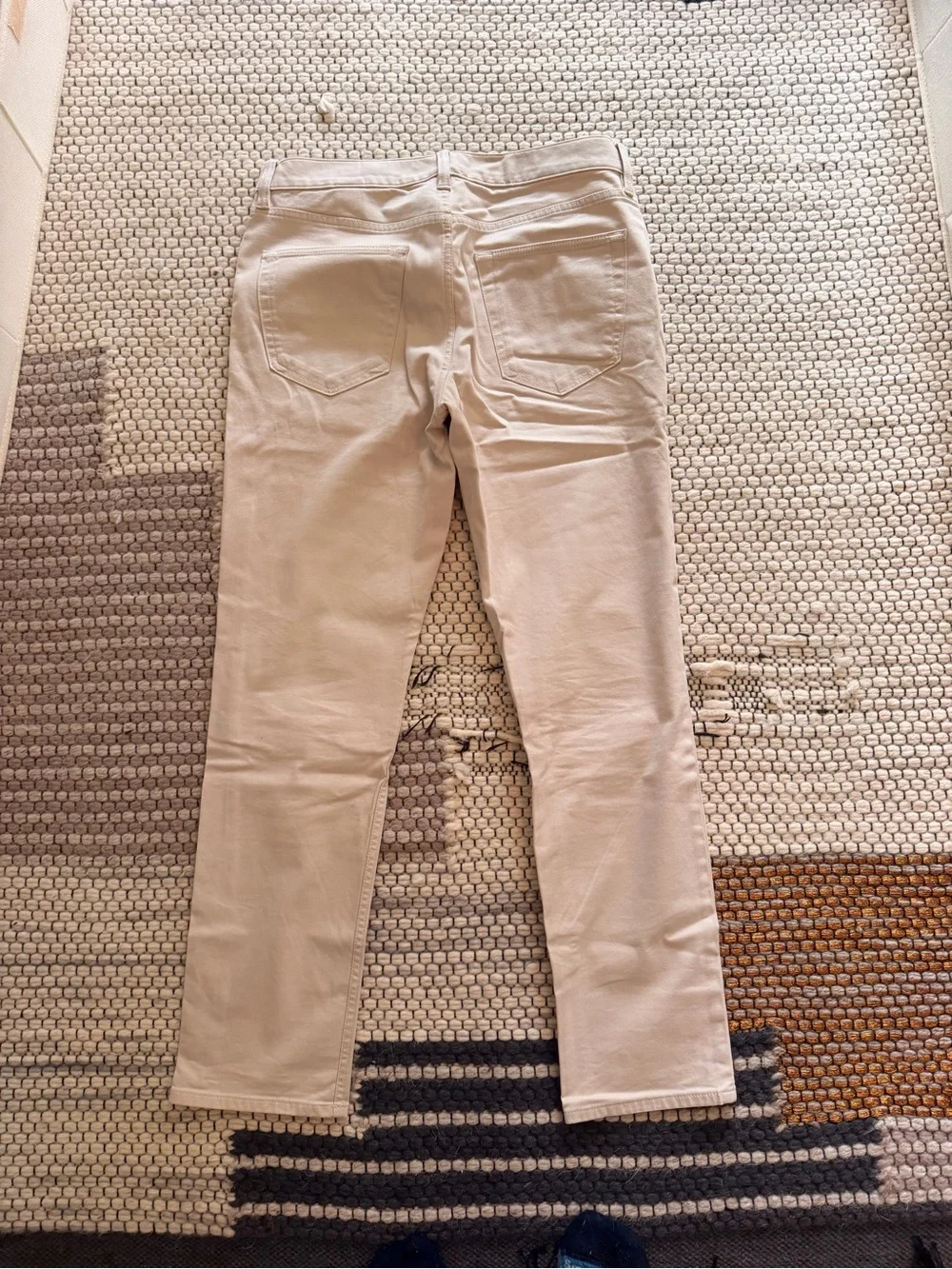 Banana Republic Men’s Traveler Pant Slim - Olive & Off White